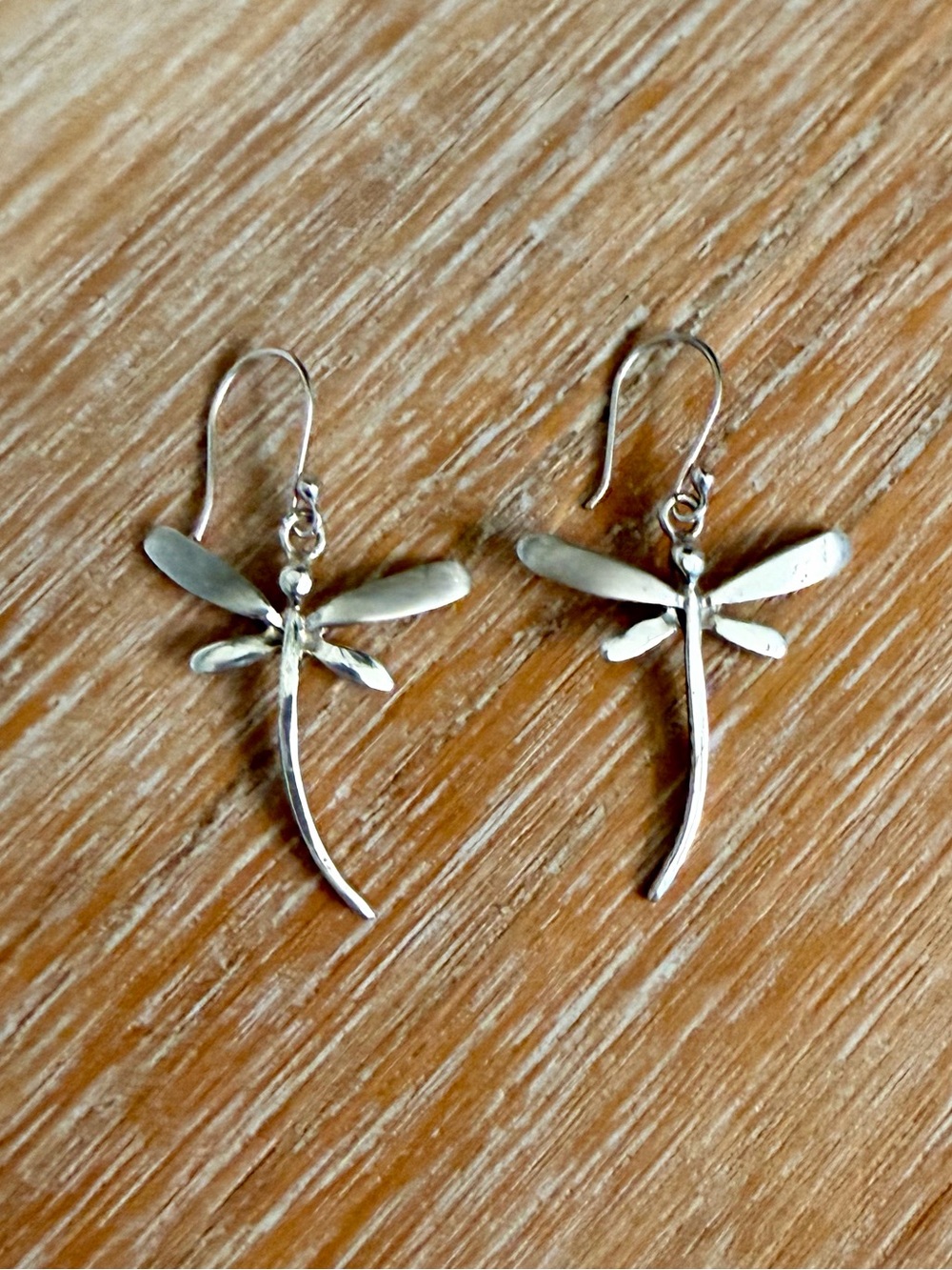 925 Silver Dragonfly Dangle Earrings - Women's Jewelry